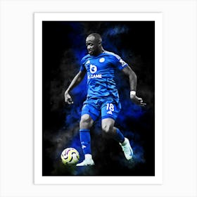 Jordan Ayew Art Print