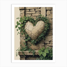 Heart Of Stone 7 Art Print