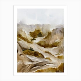 Sand Dunes 1 Art Print