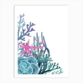 Watercolor Seascape Art Print