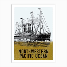 Northwestern Pacific Ocean Art Print
