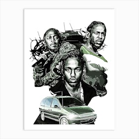 Gangsta Rap Art Print