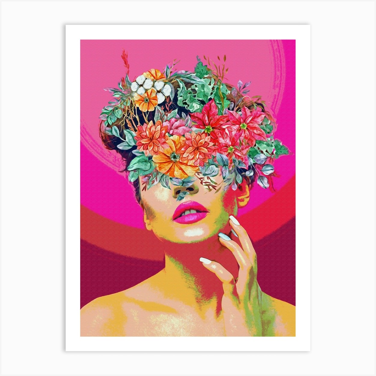 Floral Artwork, Floral Art Prints