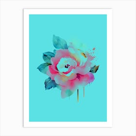 Watercolor Flower 3 Art Print