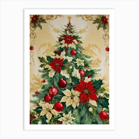 Christmas Tree 30 Art Print