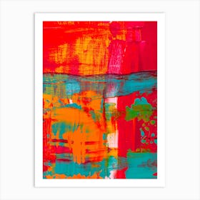 Abstract Painting 43 Art Print