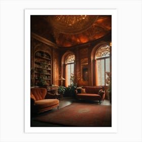 Room In A Castle Art Print