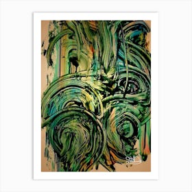 Abstract Painting 5 Art Print