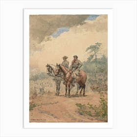 Two Scouts (1887), Winslow Homer Art Print