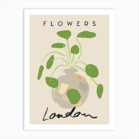 London Flowers Art Print