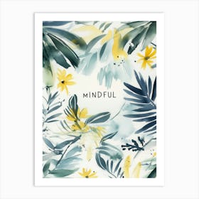 Mindful Art Print