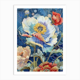 Chinese Flower Painting 87 Art Print