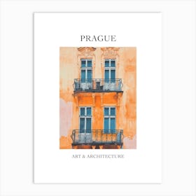 Prague Travel And Architecture Poster 4 Art Print