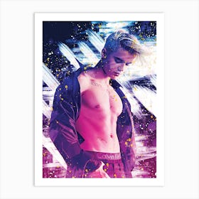 Justin Bieber Art Print