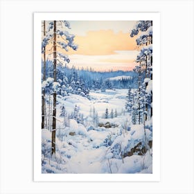 Oulanka National Park Finland 4 Copy Art Print