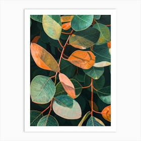 Eucalyptus Leaves 15 Art Print