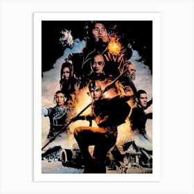 avatar Last Air bender movie Art Print