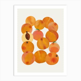 Peaches Art Print