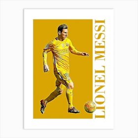 Lionel Messi (2) Art Print