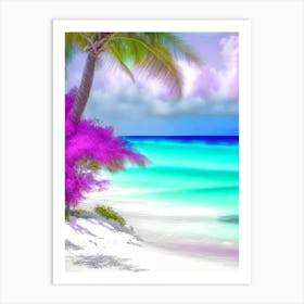 Barbados Soft Colours Tropical Destination Art Print