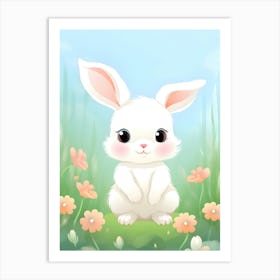 Cute Bunny Art Print