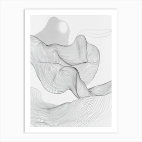 'Waves' 2 Art Print