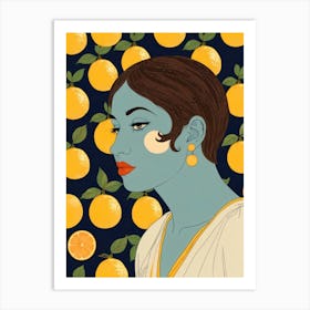 Oranges 4 Art Print