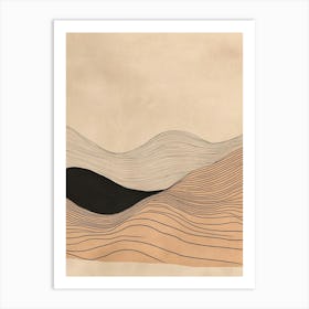 Sand Dunes 3 Art Print