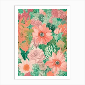 Floral Pattern Art Print