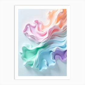 Abstract Watercolor Painting Art Print