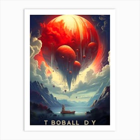 T Boball Dy Art Print