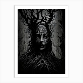 Oak Watcher Art Print