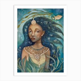 Mermaid 1 Art Print