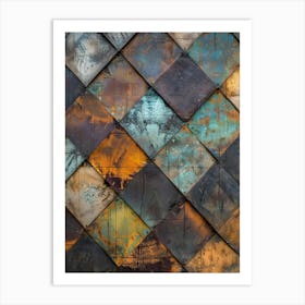 Rusty Metal Wall Art Print