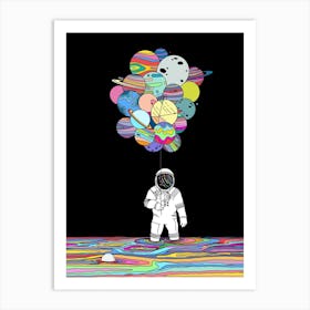 Space Delusions Art Print