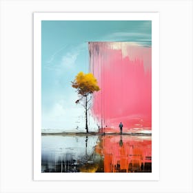 Abstract Painting world painting Art Print