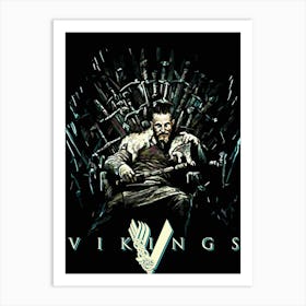 vikings 3 Art Print