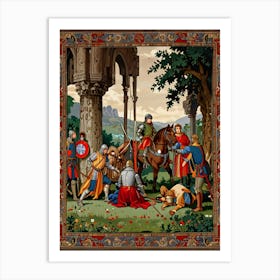 Knights Of The Round Table 2 Art Print