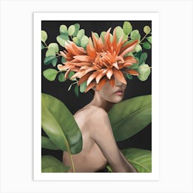 Veiled by Bloom 2 Art Print