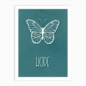 Butterfly Hope Art Print