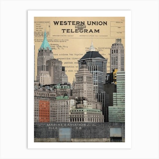 Western Union Art Print