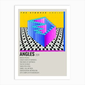 The Strokes Angles 2011 Poster Art Print