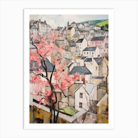 Conwy (Wales) Painting 3 Art Print