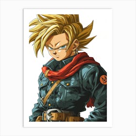 Dragon Ball Z 3 Art Print