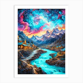 Place In The Sky Art Print