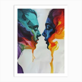 'Love' 12 Art Print