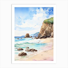 Pfeiffer Beach, Big Sur California Usa 3 Art Print