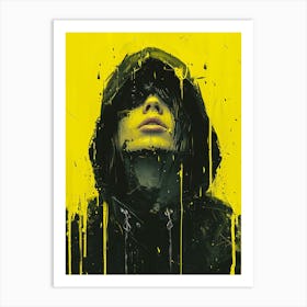 Girl In Yellow Art Print