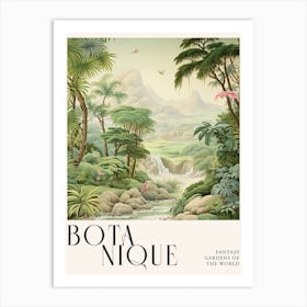 Botanique Fantasy Gardens Of The World 63 Art Print