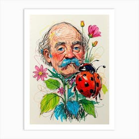 Ladybug Art Print